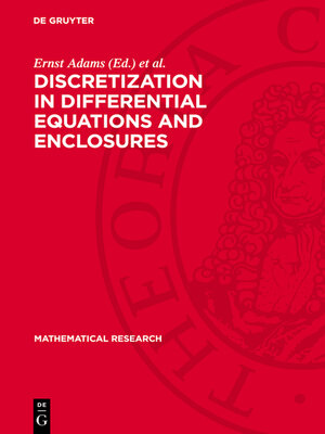 cover image of Discretization in Differential Equations and Enclosures
